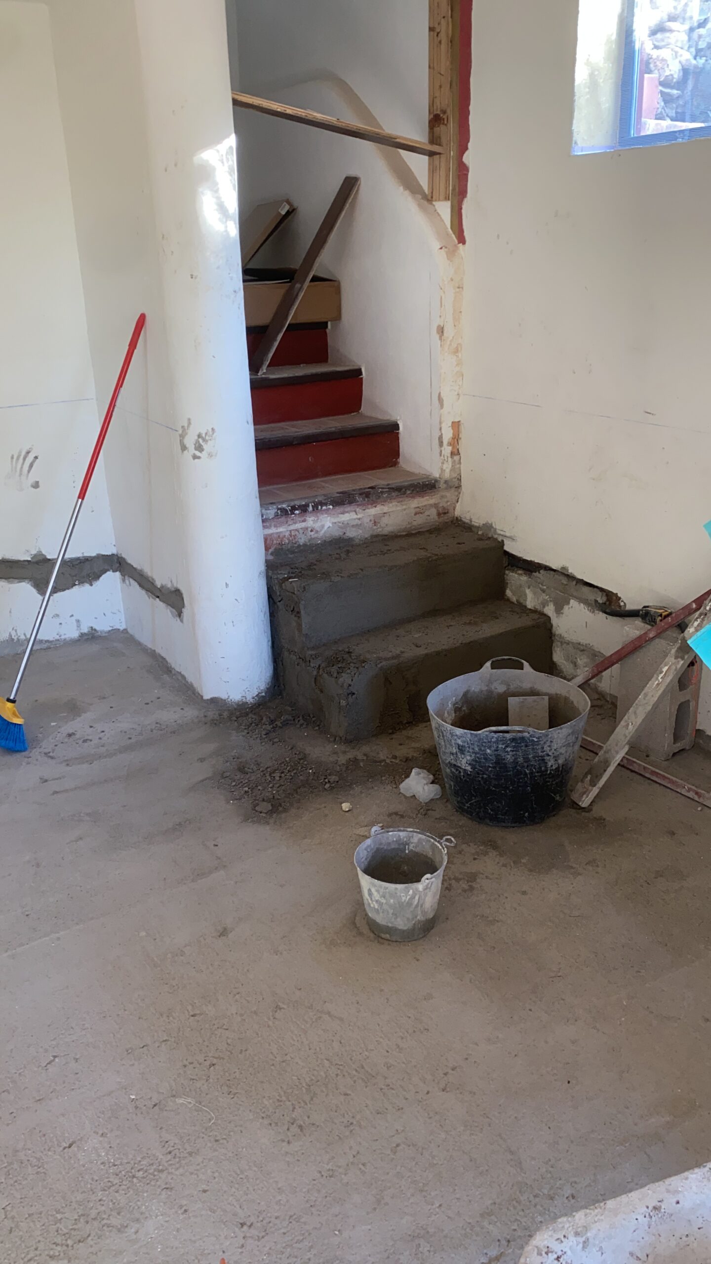 Avance de obra inicial en Ibiza